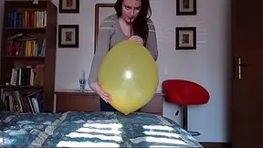 BIG YELLOW LOONER: Nicoletta�s High-Pressure Game on Latex