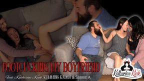 Desperate Man Footucked by Katherine Kink and Kumming Kaden 
Maybe Licking and Sucking Will Lead to More