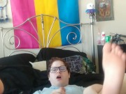 Teasing you with my BIG ASS and HARD COCK(full 10 min edging vid on my onlyfans)