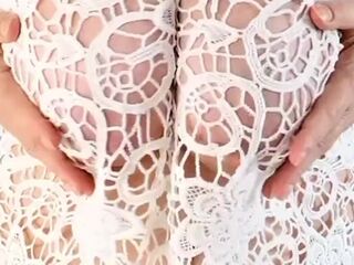 Mysterious masked GILF with biggest natural melons so slutty