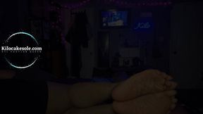 Soul snatching footjob from kilocakesole with huge cumshot