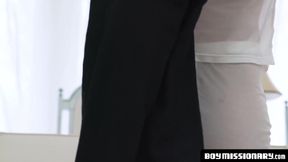 BoyMissionary.com - Celebrating Mormon bareback with a creamy finish