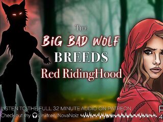 Futanari Werewolf Chases, Breeds, & Knots Red RidingHood. Coarse Erotic Audiodrama for Lesbos. NovaNoiz