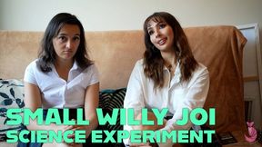 Small Willy JOI Science Experiment