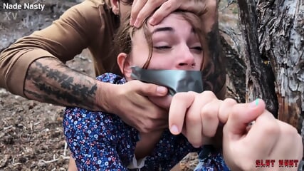 Busty babe gives a wild bucal job