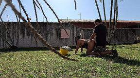 fodendo no quintal da minha sogra