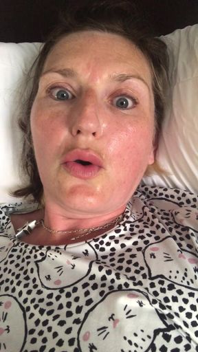 My Hot, Sweaty Crossed Eyed Orgasm Face