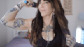 Brushing my hair and showing off my biceps Custom