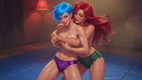 Female Wrestling Stories #6: Confessions of Sensual Masked Wrestling Desire