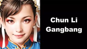 Street Fighter - Chun Li Hardcore Anal Gangbang