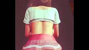 Futanari Beauty Claims Cute Femboys Virginity in Hot 3D Action