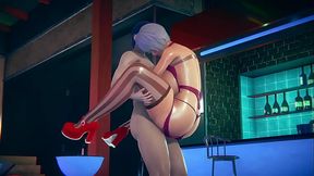 Curvy Thick girl Stand and Carry | 3D Hentai