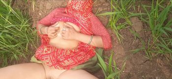 The Village's Desi Sister-in-law Is Yearning for Sex in the Outdoor Open Field.