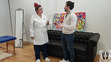 NURSE MAKES HANDJOB SPERM DONOR BREAST FEEDING