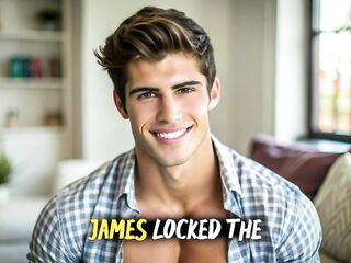 My Step-DADDY Caught Me WITH My STR8 ALLY IN The Shower And Joined In... (Homo Love Story)