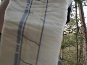 Outdoor diaper change