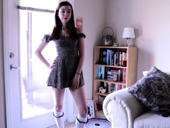 Teen Cute Italian Brunette Solo At