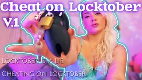 CHEAT ON LOCKTOBER: A Corrupted JOI Compilation V.1 | Topless Femdom Chastity Temptation Humiliation | Cum Countdown