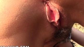 JAVHD - Megumi Haruka Pleads for Oral&#x1F61C; at Sunny Beach, Exposing Her Nude Body