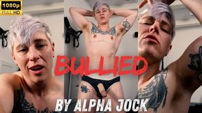 Bullied by Alpha Jock - FtM Jaq Quicksilver POV Muscle Domination and Cock Worship - bully, strapon, humiliation - 1080p mp4