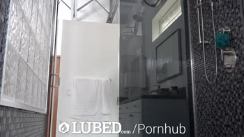 Lena Paul's Luscious Showers - Big Cock Blowjob & Doggystyle