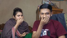 New Married Indian Couples in Hotel
