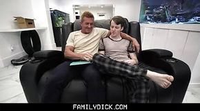 Hung Sweet Boy Barebacked By His Stepdad