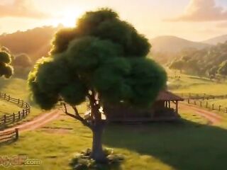 I visited my StepGrandma on the farm but things got ribald in the end - Ai Generated Porn