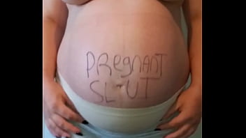 Pregnant slut