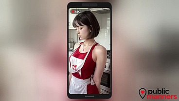 My Asian stepsister needed money, so I gave her some in exchange for her tight pussy.[AI]