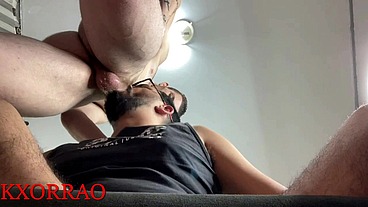 MAMANDO GOSTOSO O RUIVAO TATTOOADO!