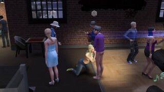 Outdoor Orgy Party - Teenagers Get Wild in Public