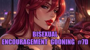 Bisexual Encouragement Gooning #7D: Crimson Corruptress Bi Locker Trance (Animated, Music, Text)