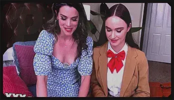 Hazel Moore’s Strap-On Lesson with Nicole Emma Vaunt