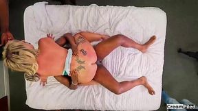 MILF Mia James demonstrates skills in BBC pleasure