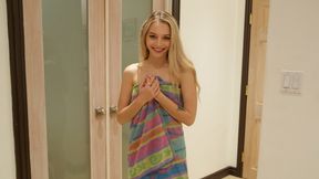 Sensual teen with small tits Lily Larimar screwed in the bed