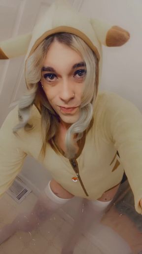 Horny PikaGirl loves sex
