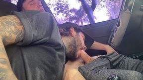 Horny Jonas Matt & Chiwi Black - Quick Public Dick Ride