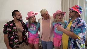 Tadpole And His Pals Pound Lana Analise & Rebel Rhyder In Wild Orgy!