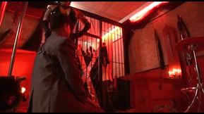 Dominant Japanese mistress uses her whip to control and fuck her sub