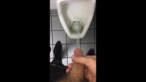 Monstrous Ambidextrous Pipe Urinating (Rock hard & Sensitized)