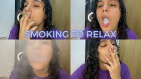 Freshly Bathed and Smoking an Armed Cigarette – Smoking