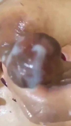 Spectacular moment from &quot;Michelle the bitch Venezolan fucks her ass full of milk and squirts with pleasure&quot;