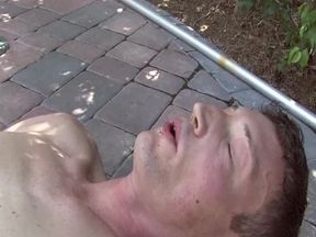 Cruising Holidays Scene-1_gay Buddies Suck Each Other's Cocks in the Pool