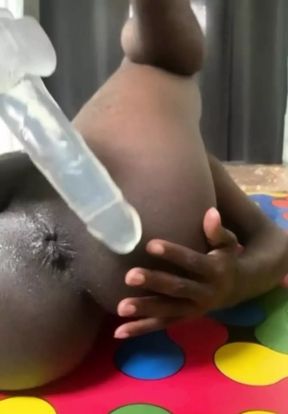 My Hole Fearlessly Pounded By Huge Dildo Dick While I Jerked Off Cumming