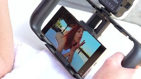 lesbian fisting and anal foursome behind the camera