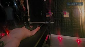 Stina Stone Mercyless Stretching on the Rack by Mistress in Leather Gloves Wristwatch Bondage Racked Full Version WMV