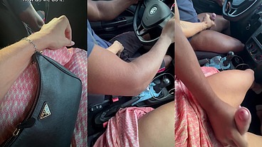 Uber safado bateu uma pra mim até eu gozar. Gozamos juntos!