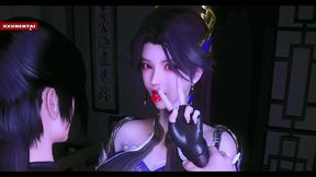 she moves like magic: 3d temptress - 3d animation