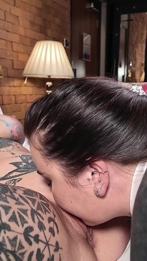 Two Tatted Bunnies Fucks Each Other.